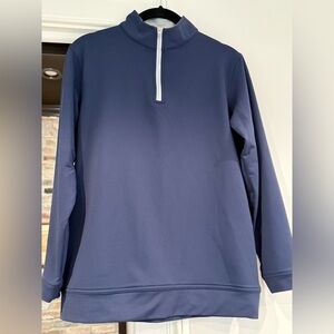 Navy Blue Quarter-Zip Pullover